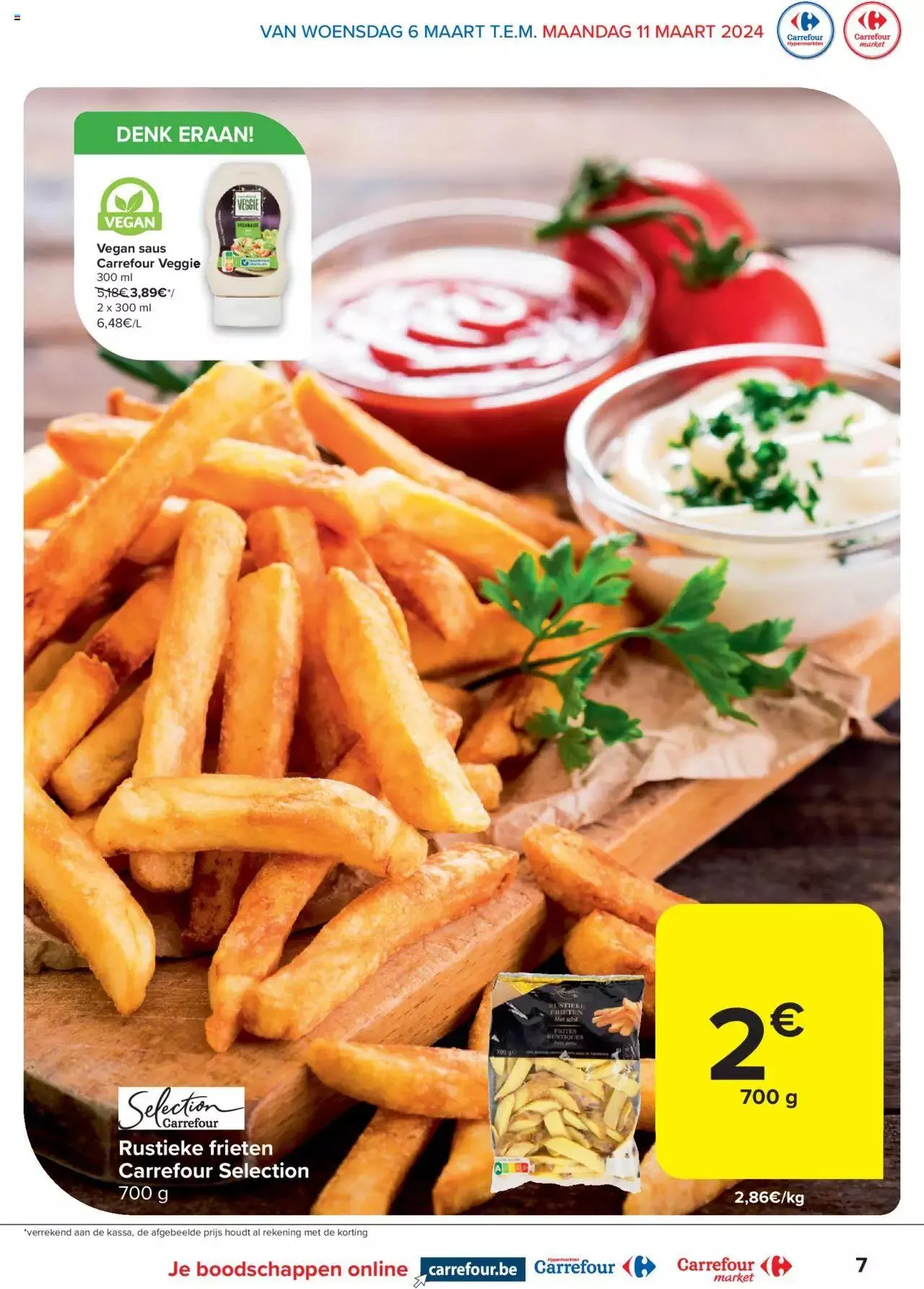 Carrefour Veggie Special van 18 maart tot 11 maart 2024 - folder pagina 7
