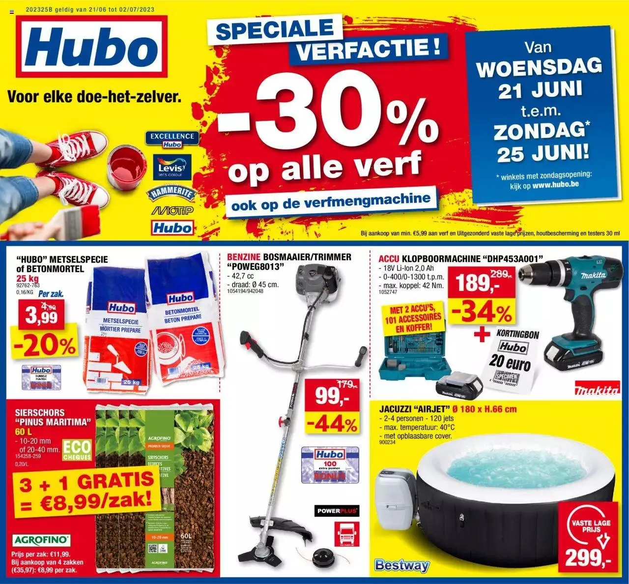 Hubo folder van 2 juli tot 31 december 2023 - folder pagina 1