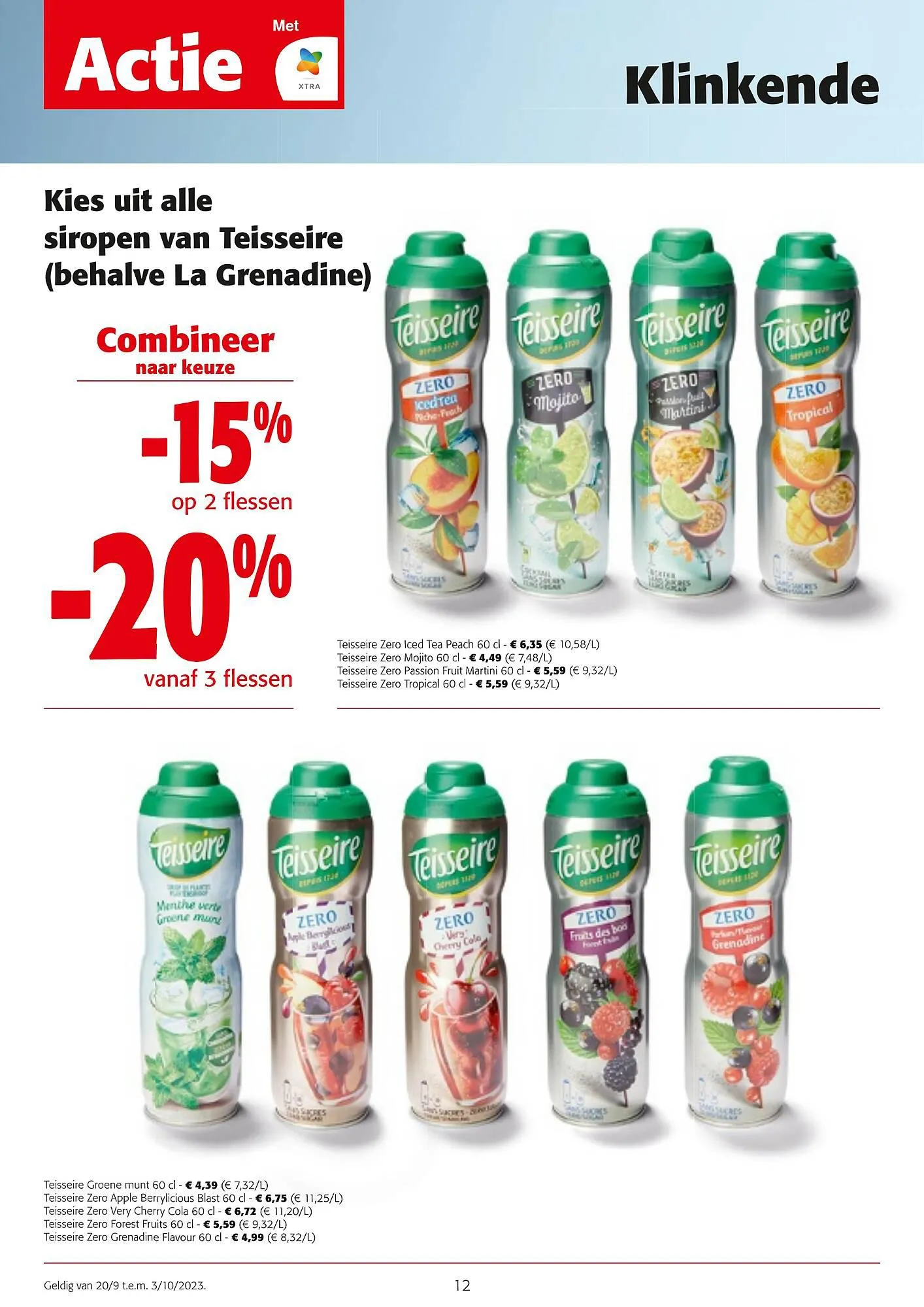 Colruyt folder van 20 september tot 3 oktober 2023 - folder pagina 12