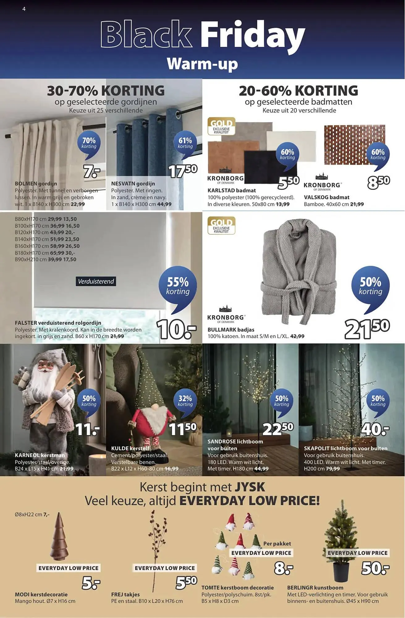 Jysk folder van 3 november tot 23 november 2025 - folder pagina 4