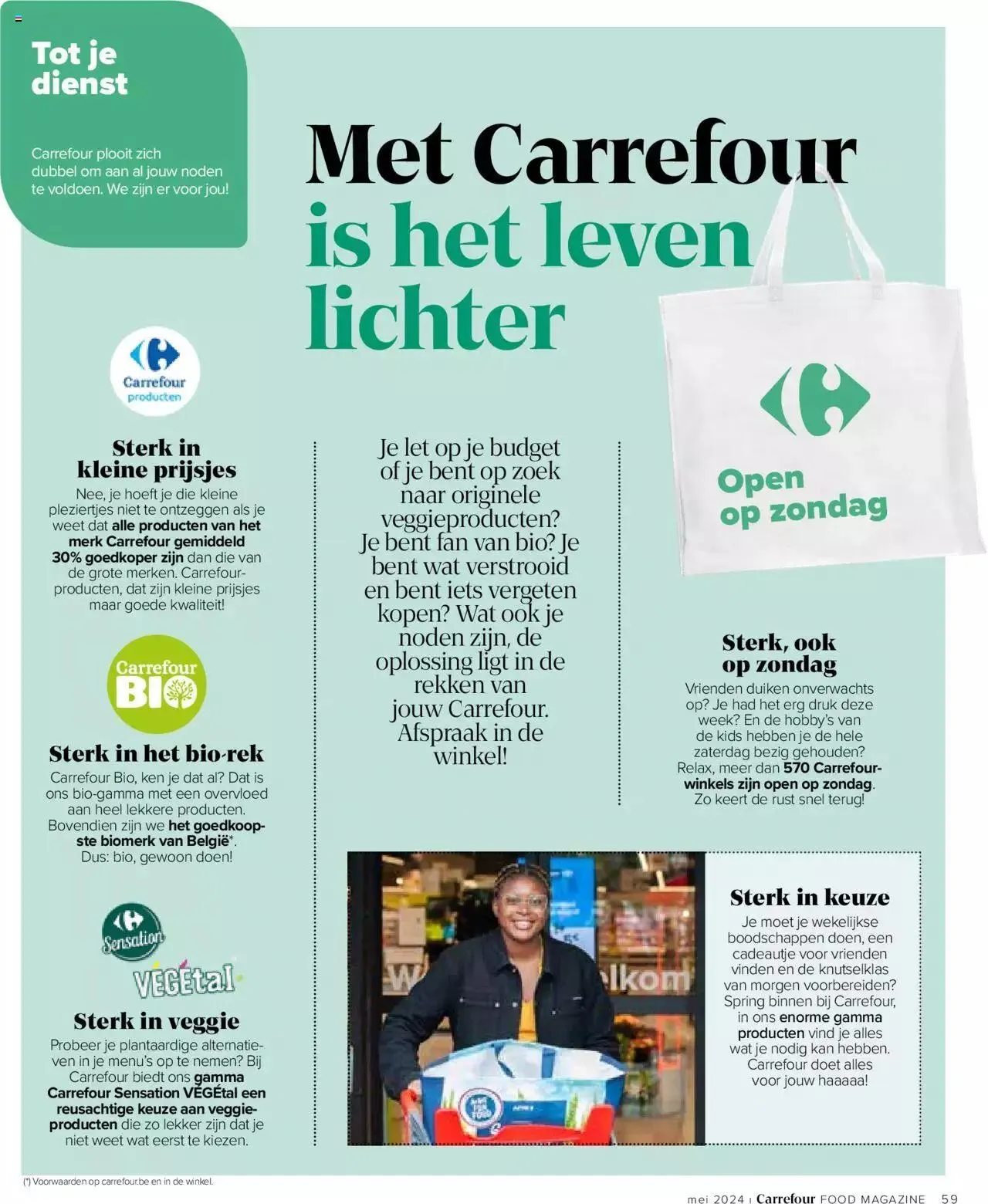 Carrefour Food Mag Lekkers voor mei van 31 mei tot 31 december 2024 - folder pagina 59