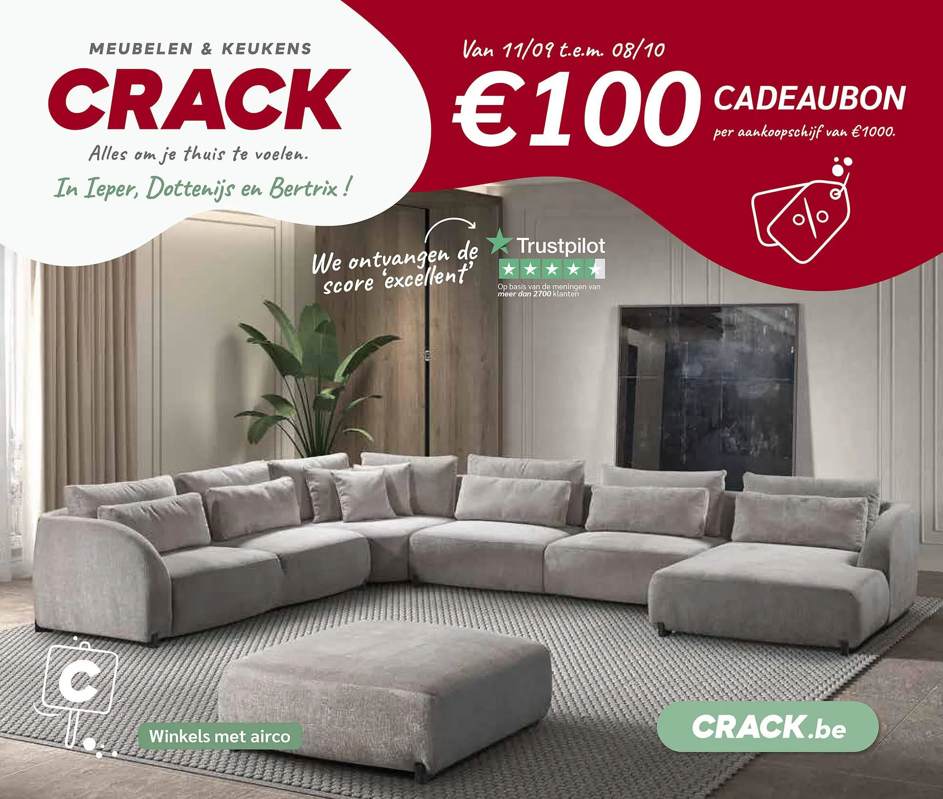 Crack folder van 11 september tot 8 oktober 2023 - folder pagina 1