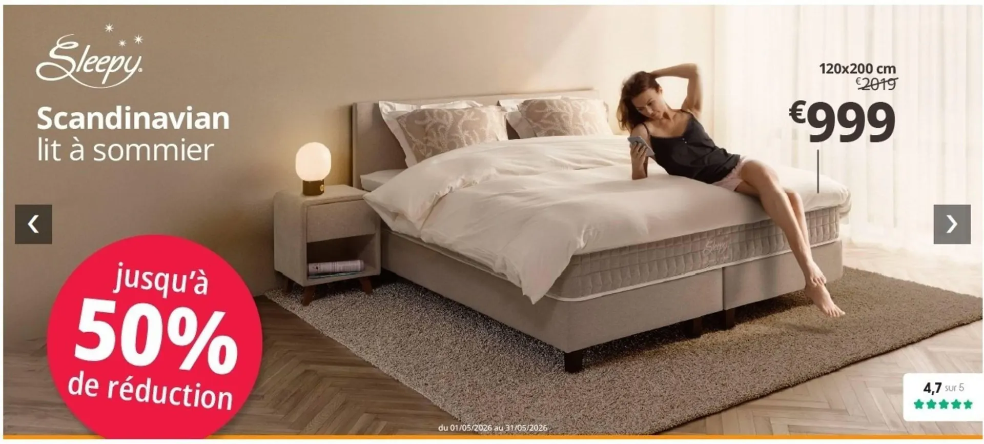 Sleepworld folder van 4 mei tot 31 mei 2026 - folder pagina 6