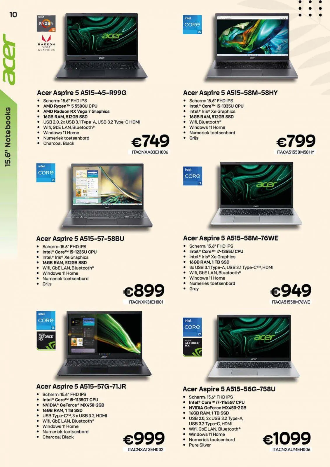 Compu Deals folder tot 31.07.2023 van 1 juli tot 31 juli 2023 - folder pagina 9