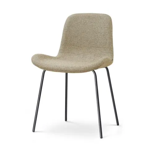 Nolon Nora-Fé eetkamerstoel taupe melange - zwart onderstel