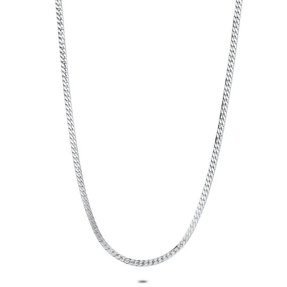 Armband in edelstaal, gevlochten design