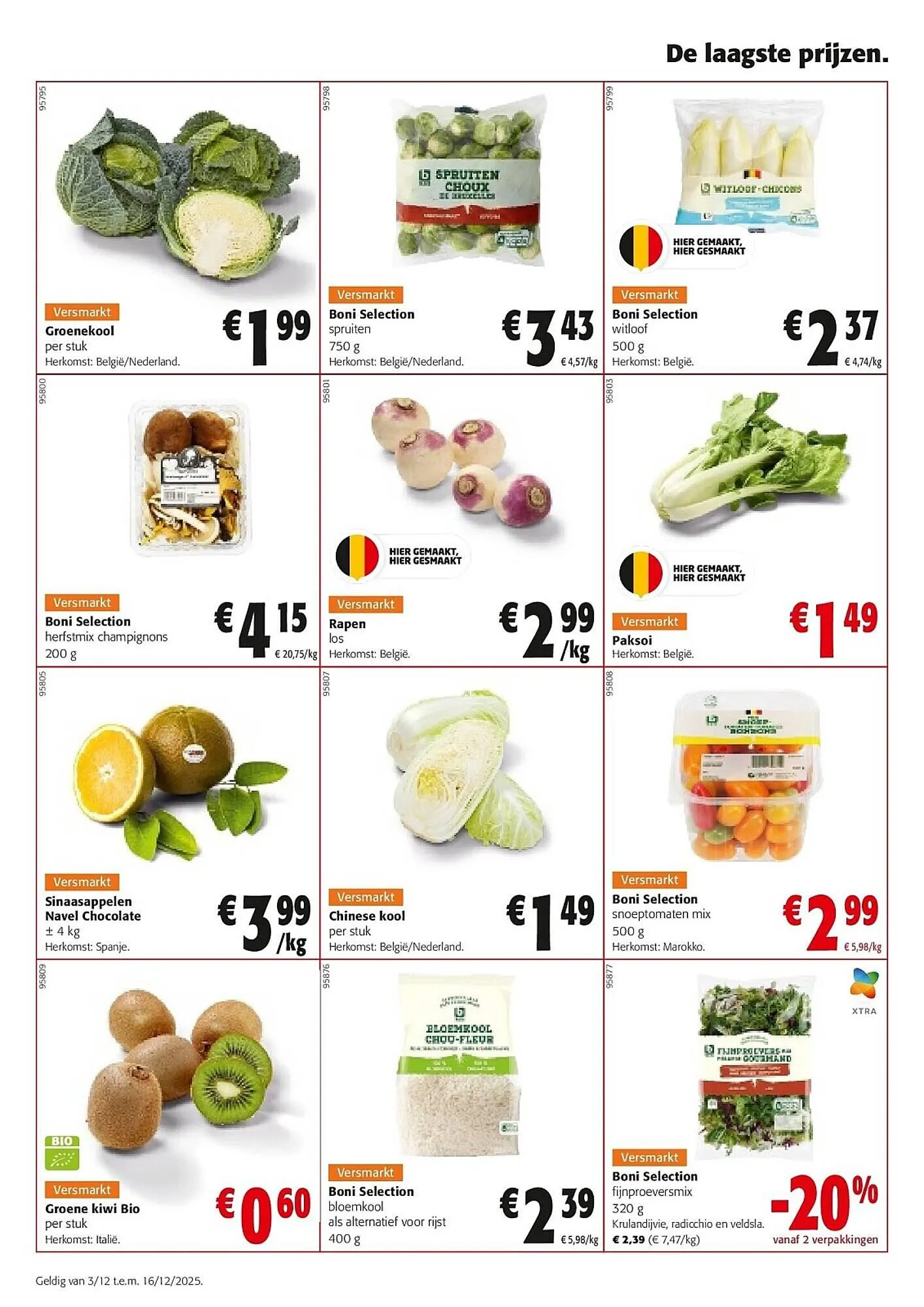 Colruyt folder van 3 december tot 16 december 2025 - folder pagina 14