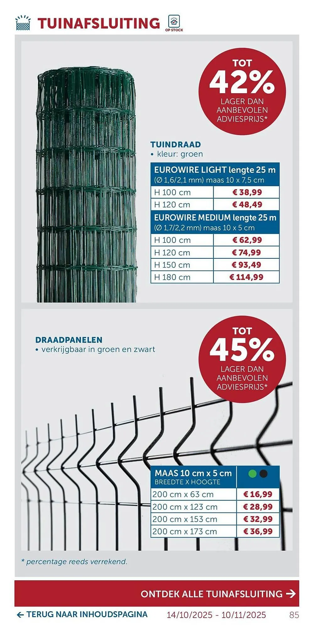 Zelfbouwmarkt folder van 14 oktober tot 10 november 2025 - folder pagina 85