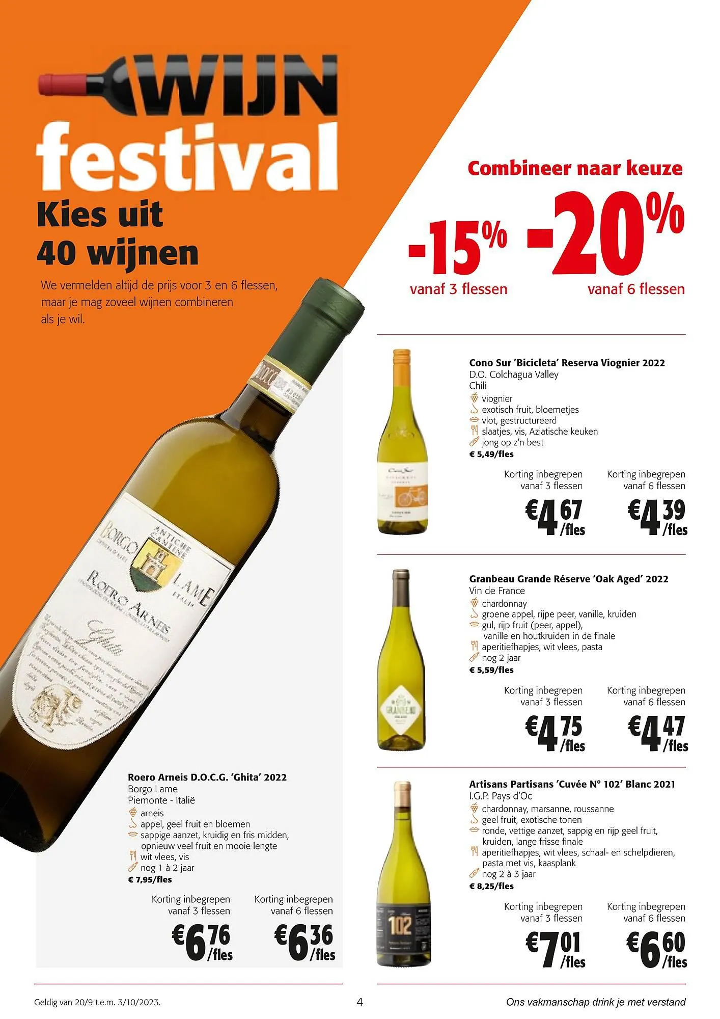 Colruyt folder van 20 september tot 3 oktober 2023 - folder pagina 4