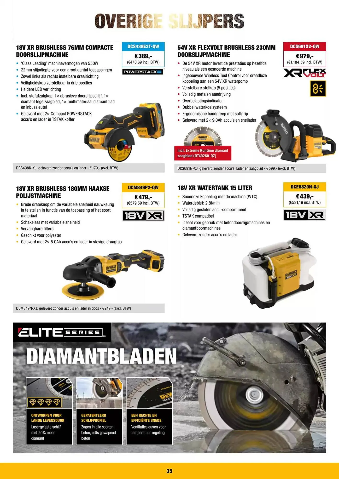 DeWALT folder van 3 februari tot 31 augustus 2025 - folder pagina 35
