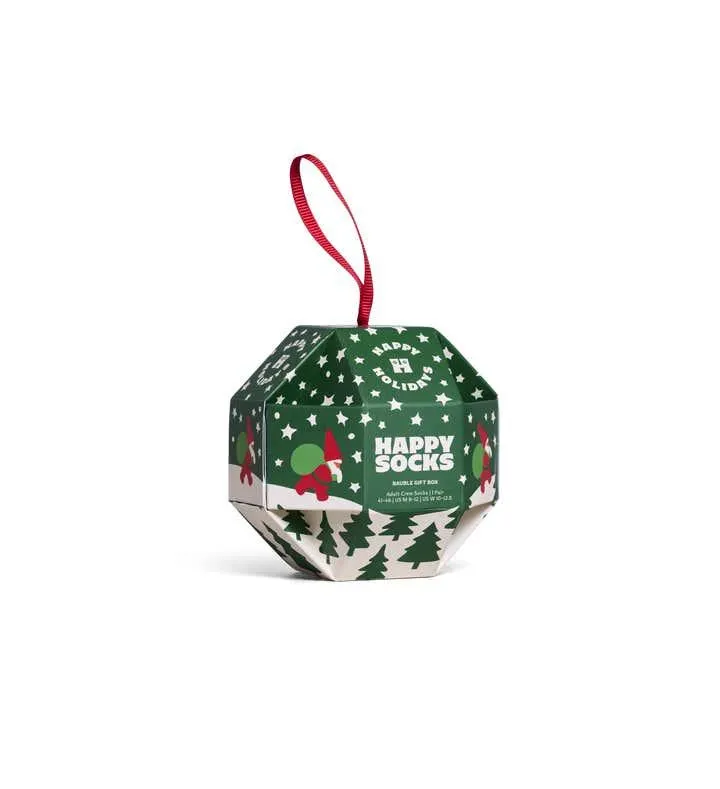 1-Pack Snow Globe Sock Gift Set