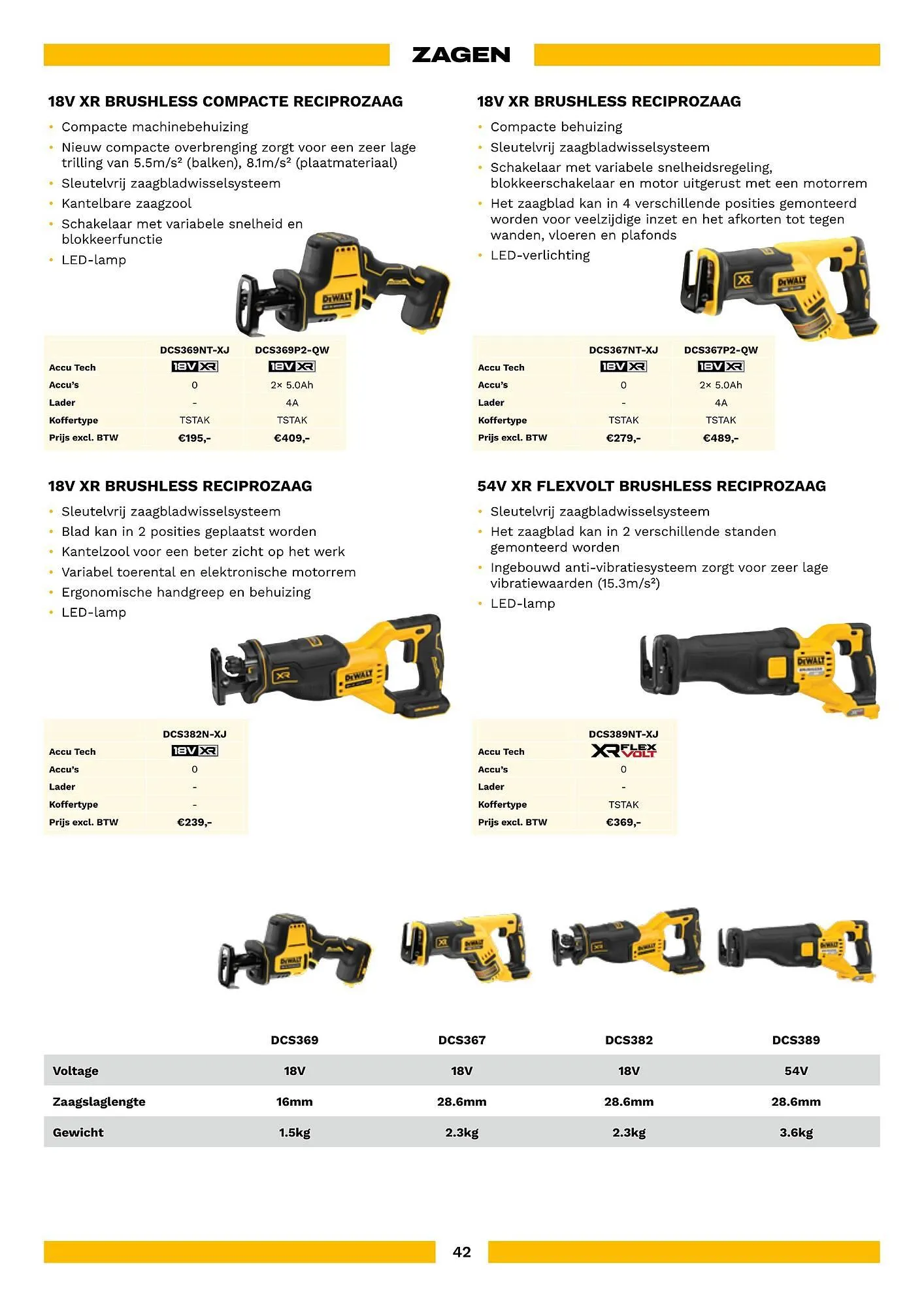DeWALT folder van 1 februari tot 31 mei 2026 - folder pagina 42