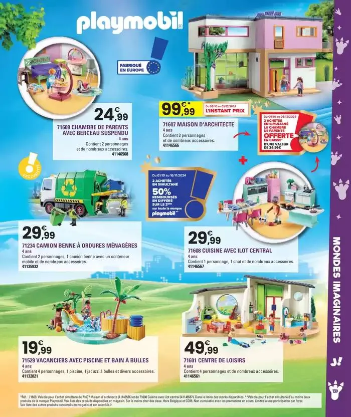 Jouez À L'infin van 29 oktober tot 5 december 2024 - folder pagina 139