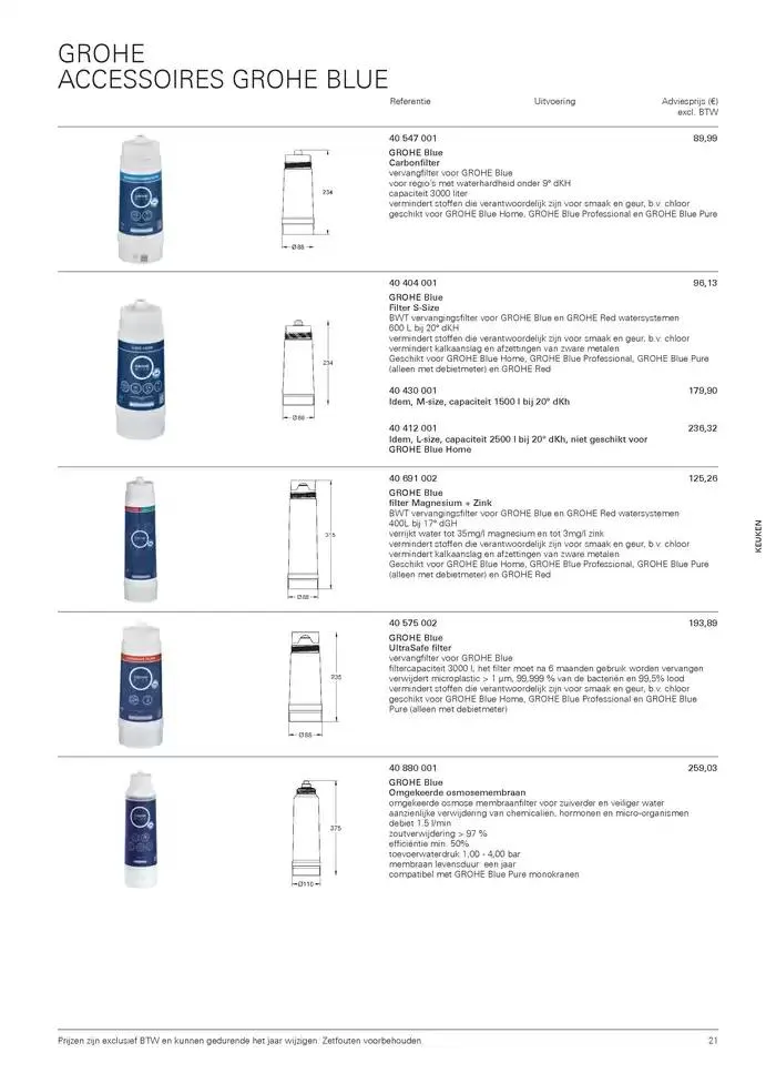 Catalogus Keuken van 16 oktober tot 31 december 2024 - folder pagina 21