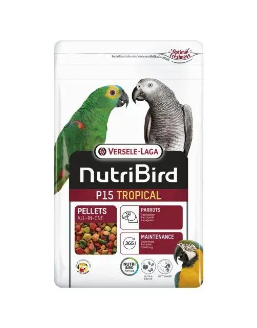 Versele-Laga Nutribird P15 Tropical Papegaai - Vogelvoer