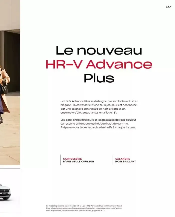 Honda HR-V E:HEV Full Hybrid van 21 november tot 21 november 2025 - folder pagina 27