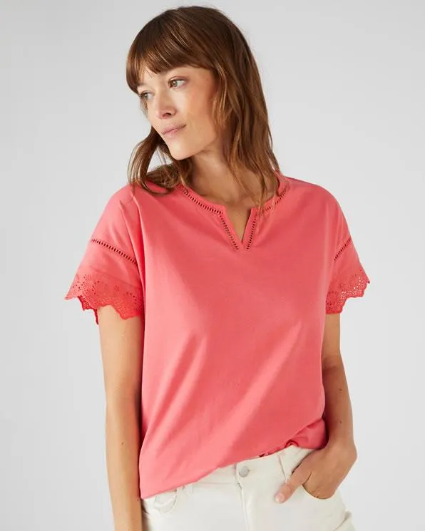 T-shirt in biologisch katoen*