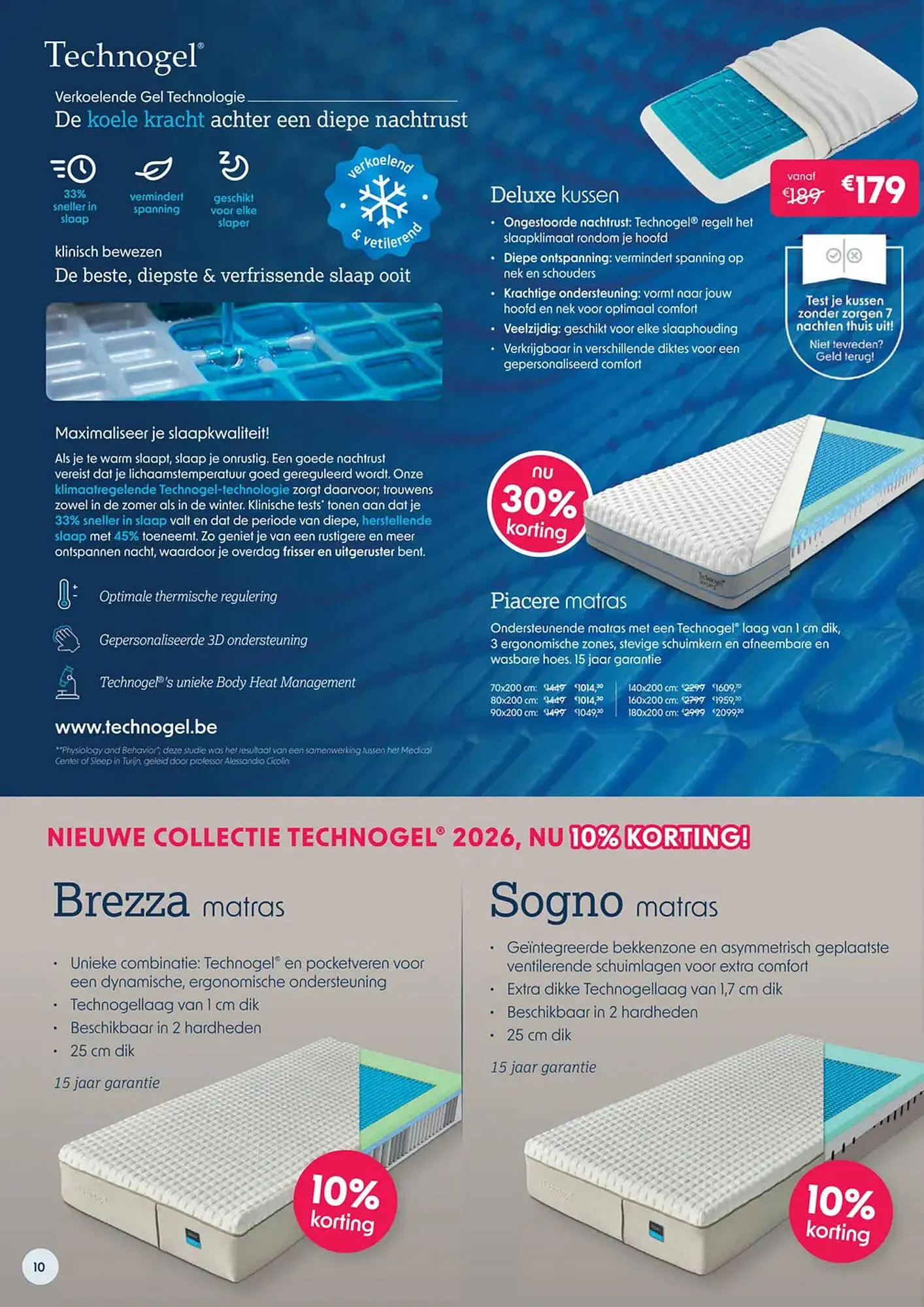 Sleepworld folder van 3 januari tot 31 januari 2026 - folder pagina 10