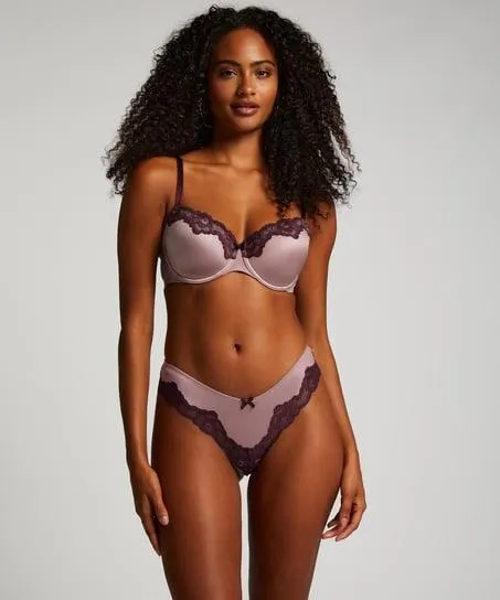 Brazilian Lace & Shine - Paars