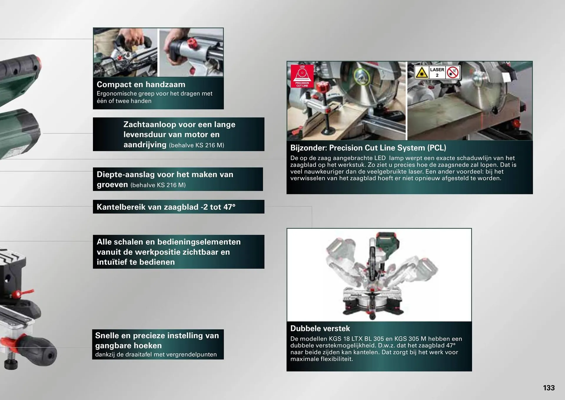 Metabo folder van 7 maart tot 31 december 2024 - folder pagina 133