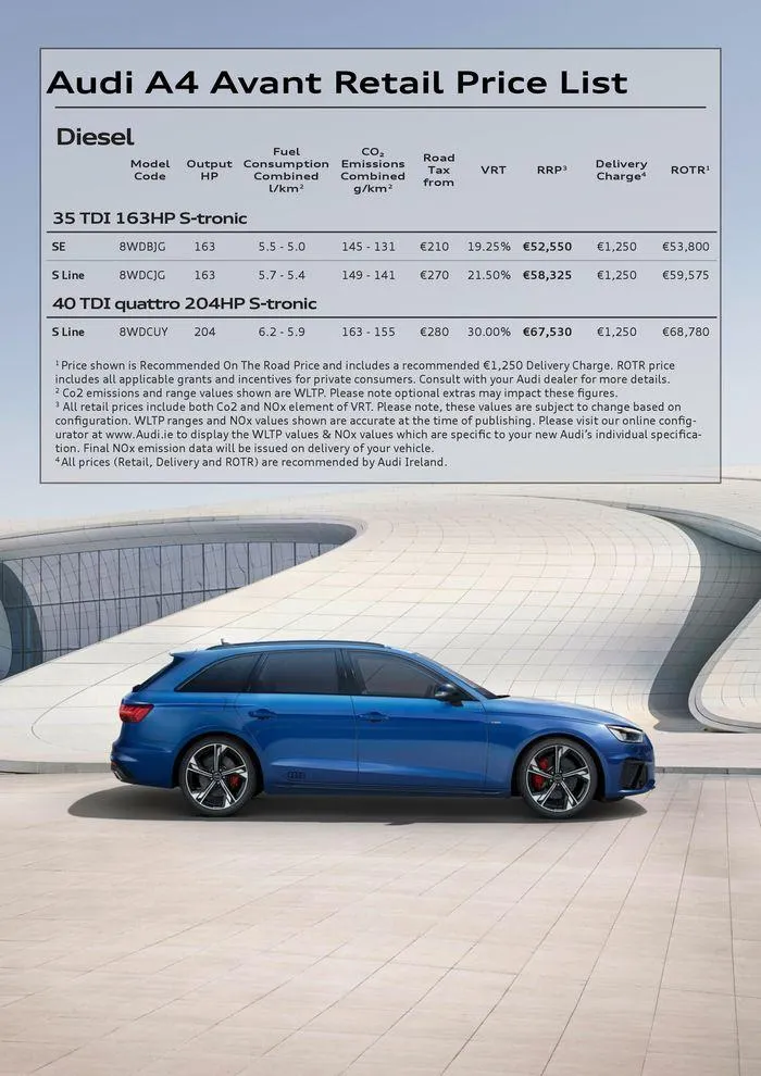 Audi A4 van 9 april tot 9 april 2025 - folder pagina 3