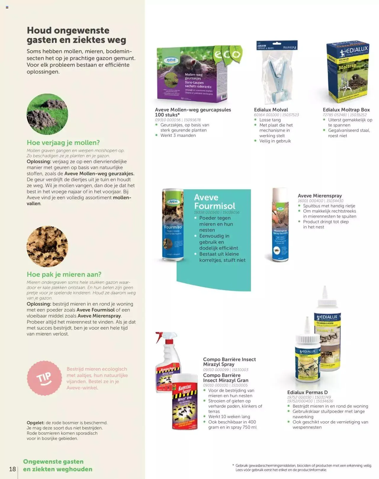 Aveve gids voor een perfect gazon van 24 februari tot 31 december 2024 - folder pagina 18