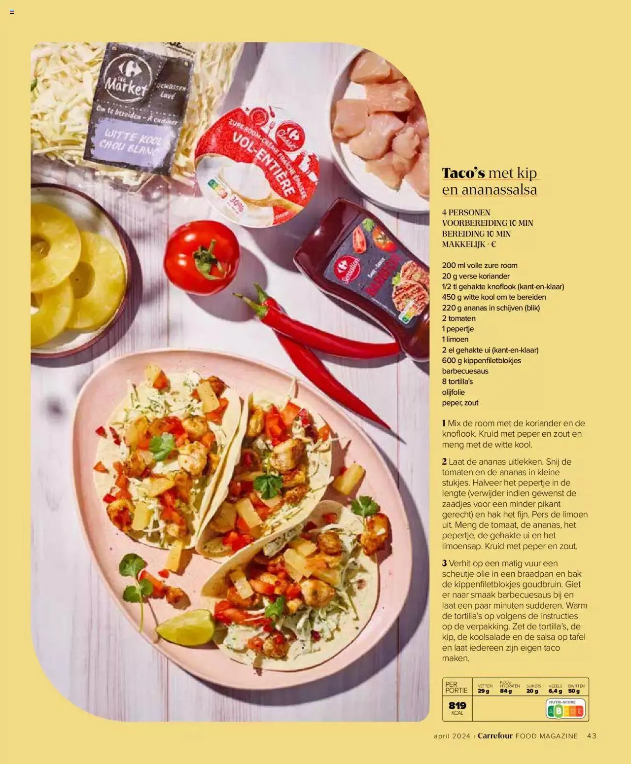 Carrefour Food Magazine van 1 mei tot 31 december 2024 - folder pagina 43