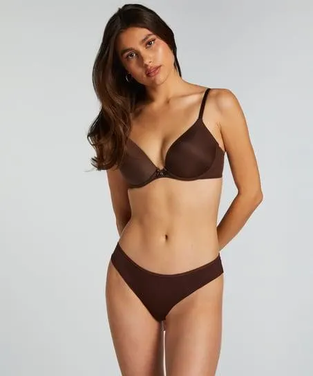 Invisible brazilian Lace Back - Bruin