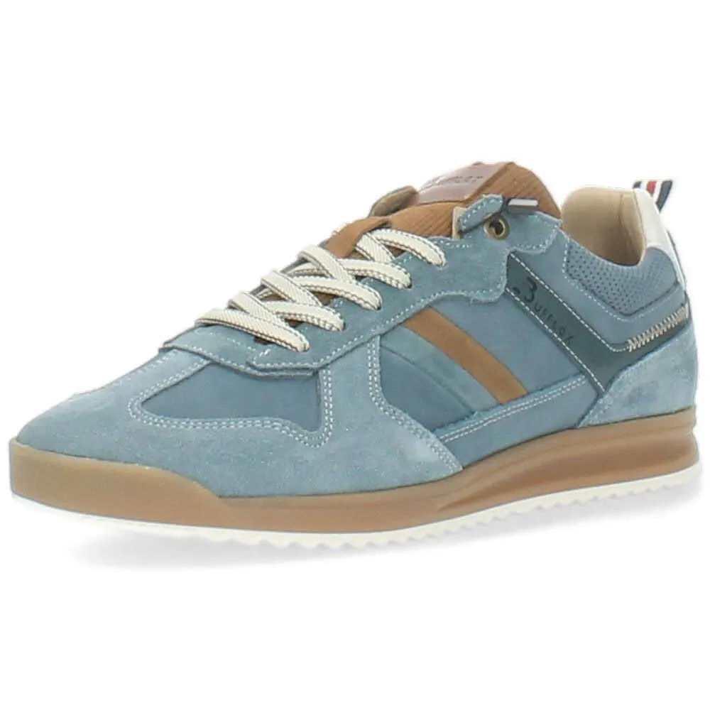 blauwe sneaker