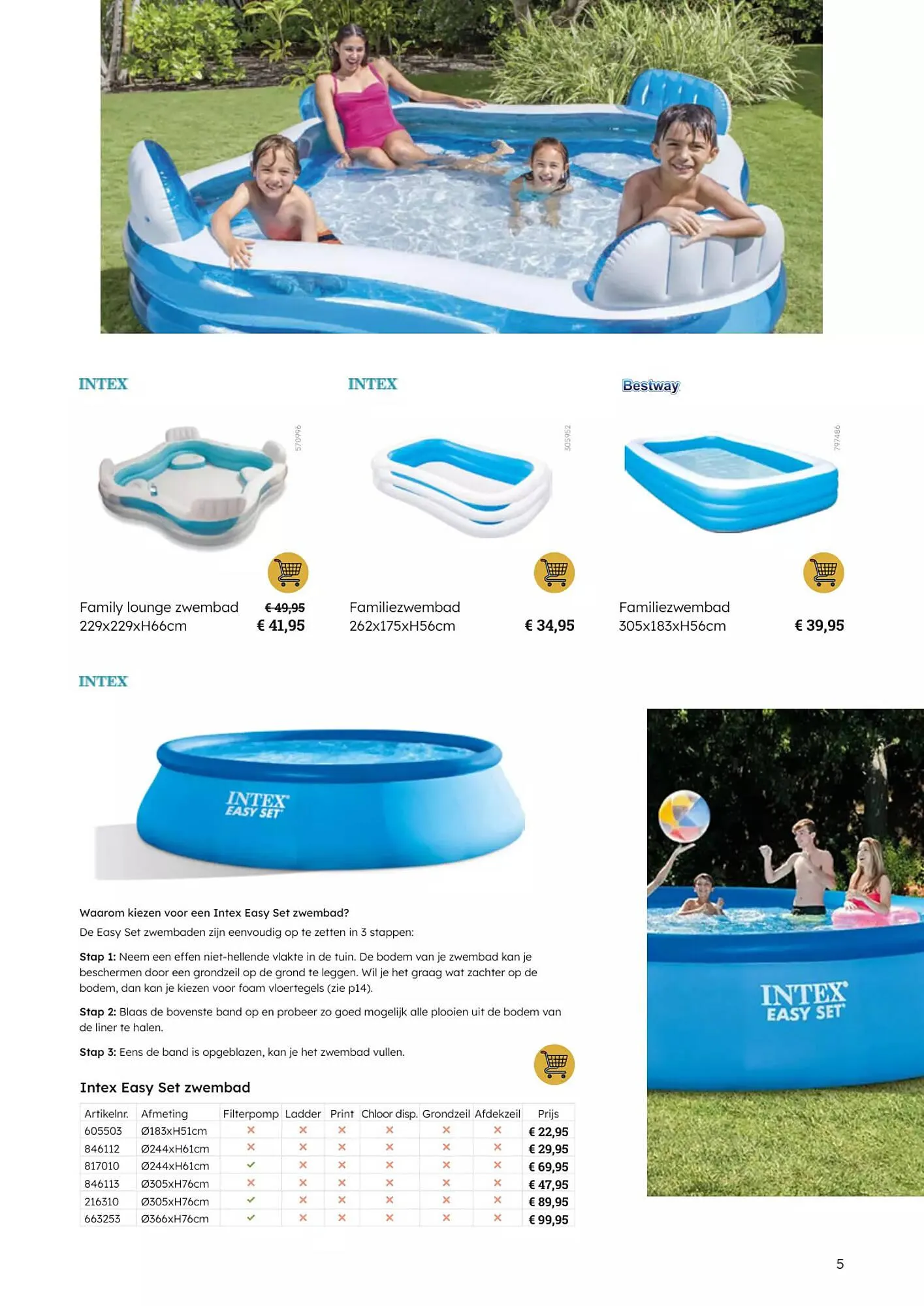 Multi Bazar Zwembadfolder van 28 augustus tot 28 augustus 2023 - folder pagina 5