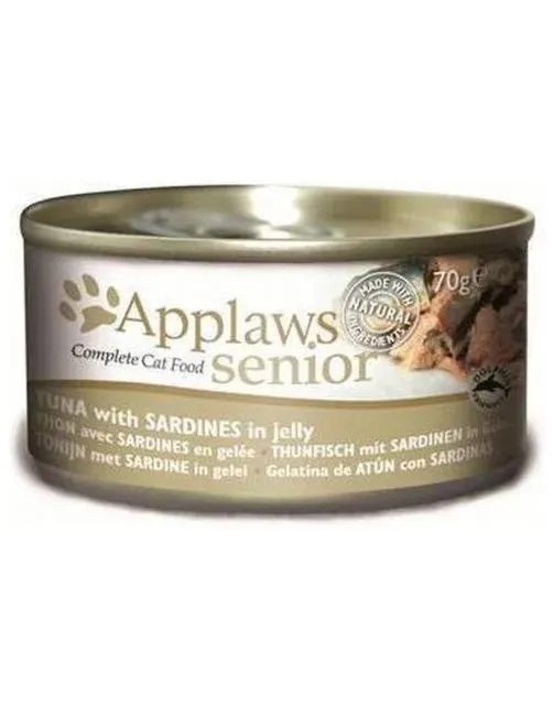 Applaws Cat Blik Senior Tuna & Sardine - Kattenvoer - 70 g