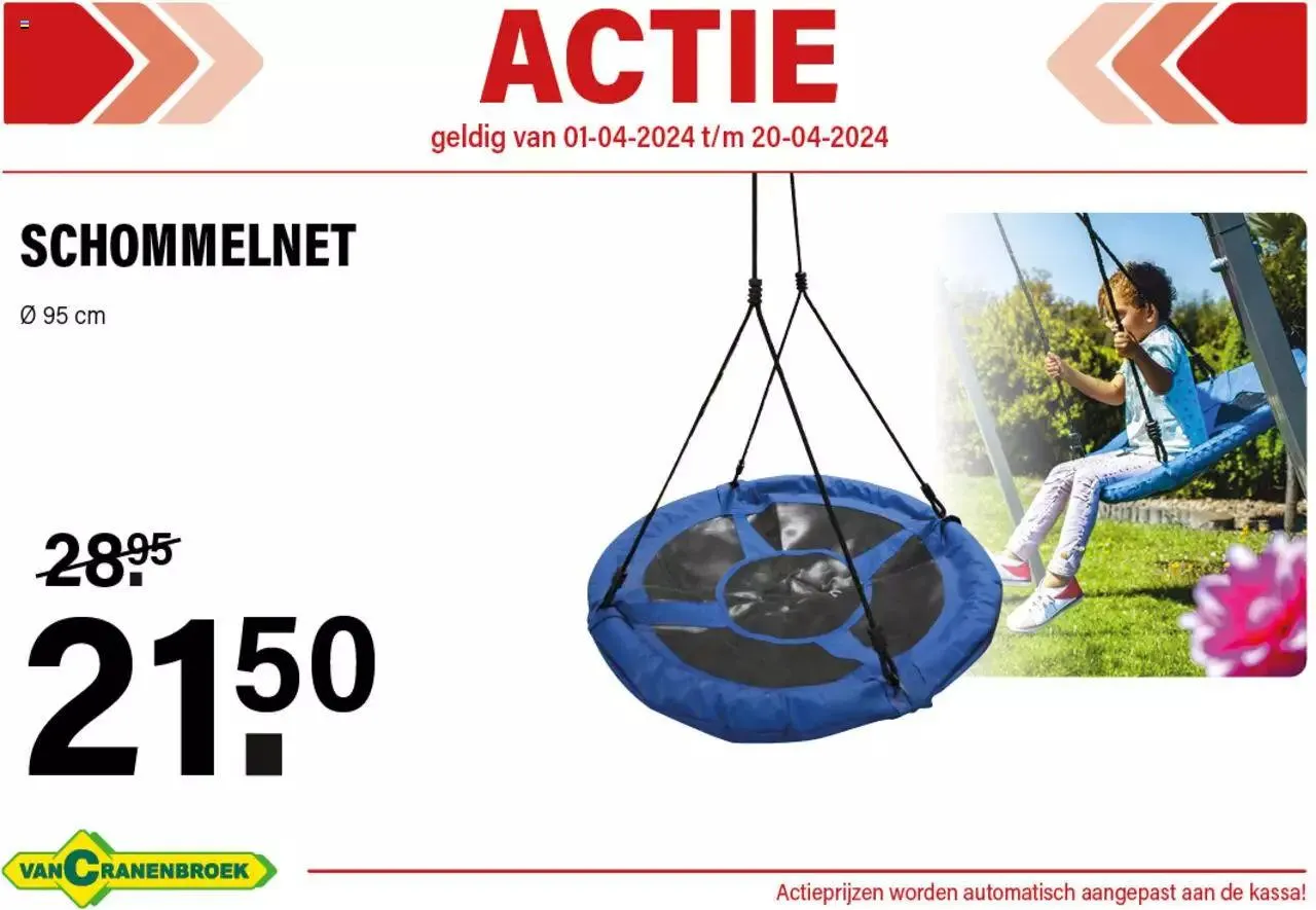 Van Cranenbroek folder / publicité van 20 april tot 7 april 2024 - folder pagina 29