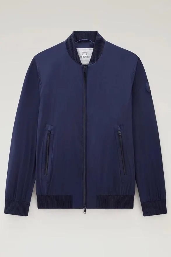 WOOLRICH MATT STRETCH BOMBER