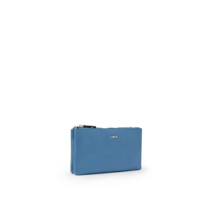 Blauwe crossbody