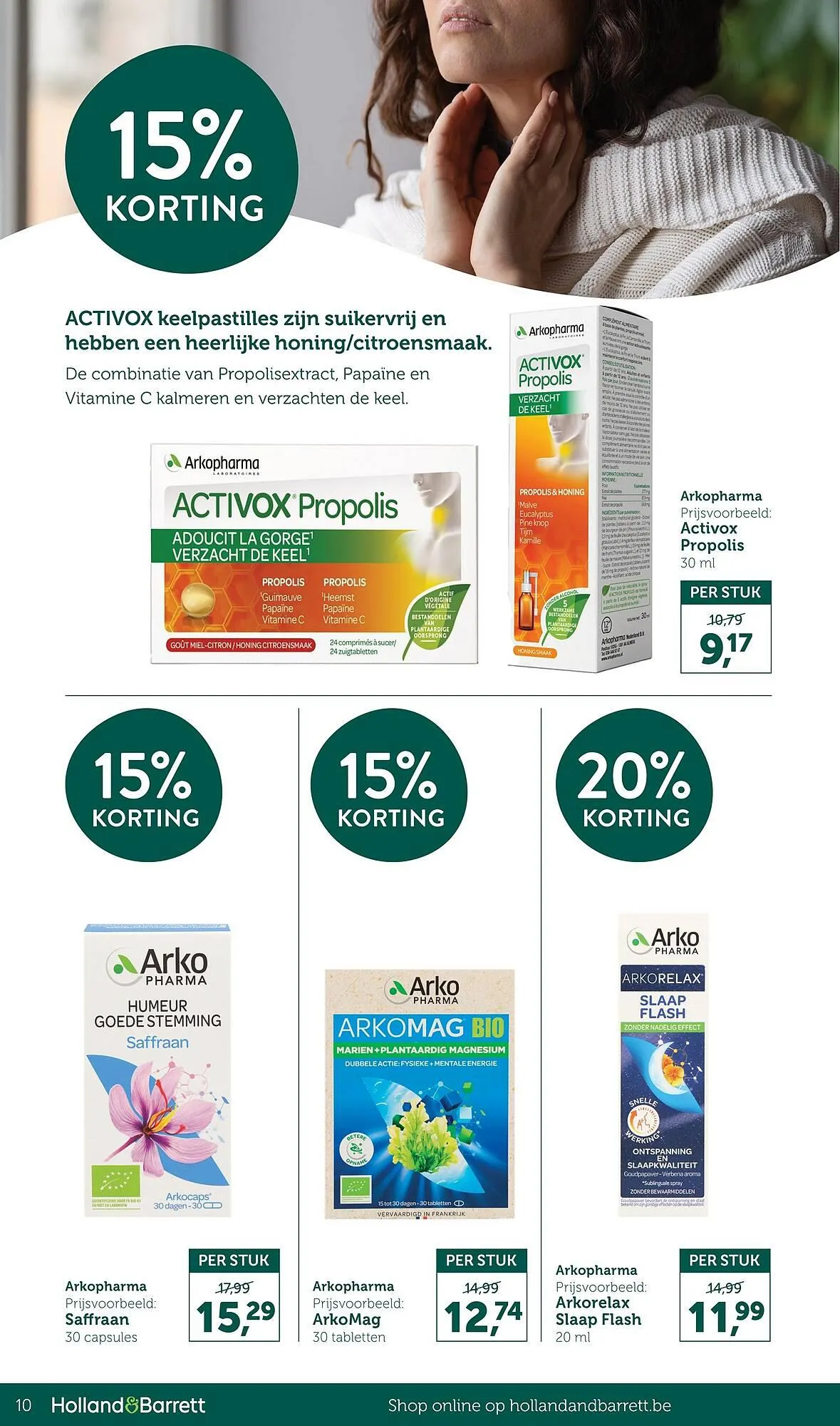 Holland & Barrett folder van 5 januari tot 11 januari 2026 - folder pagina 10