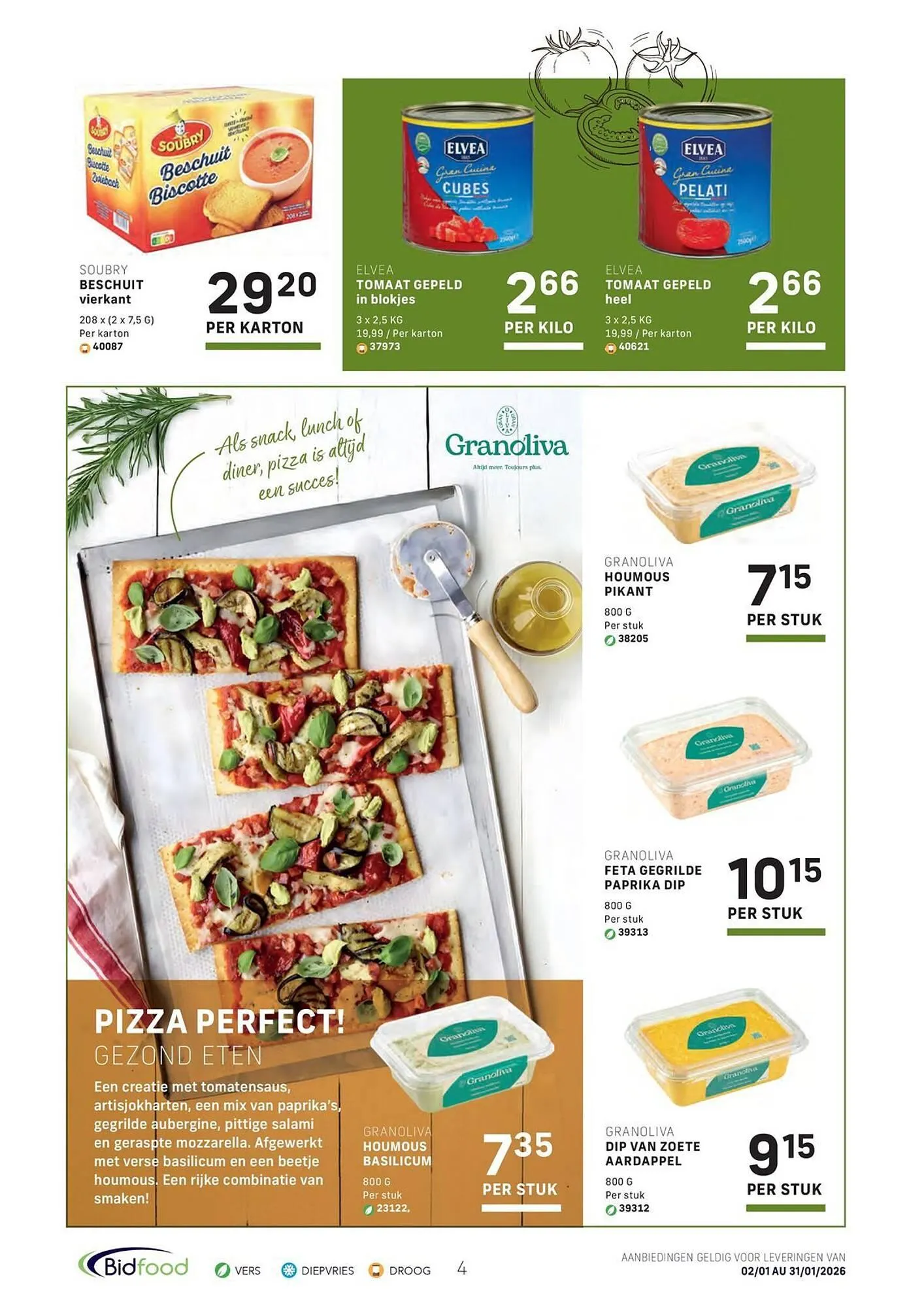 Bidfood magazine van 2 januari tot 31 januari 2026 - folder pagina 4