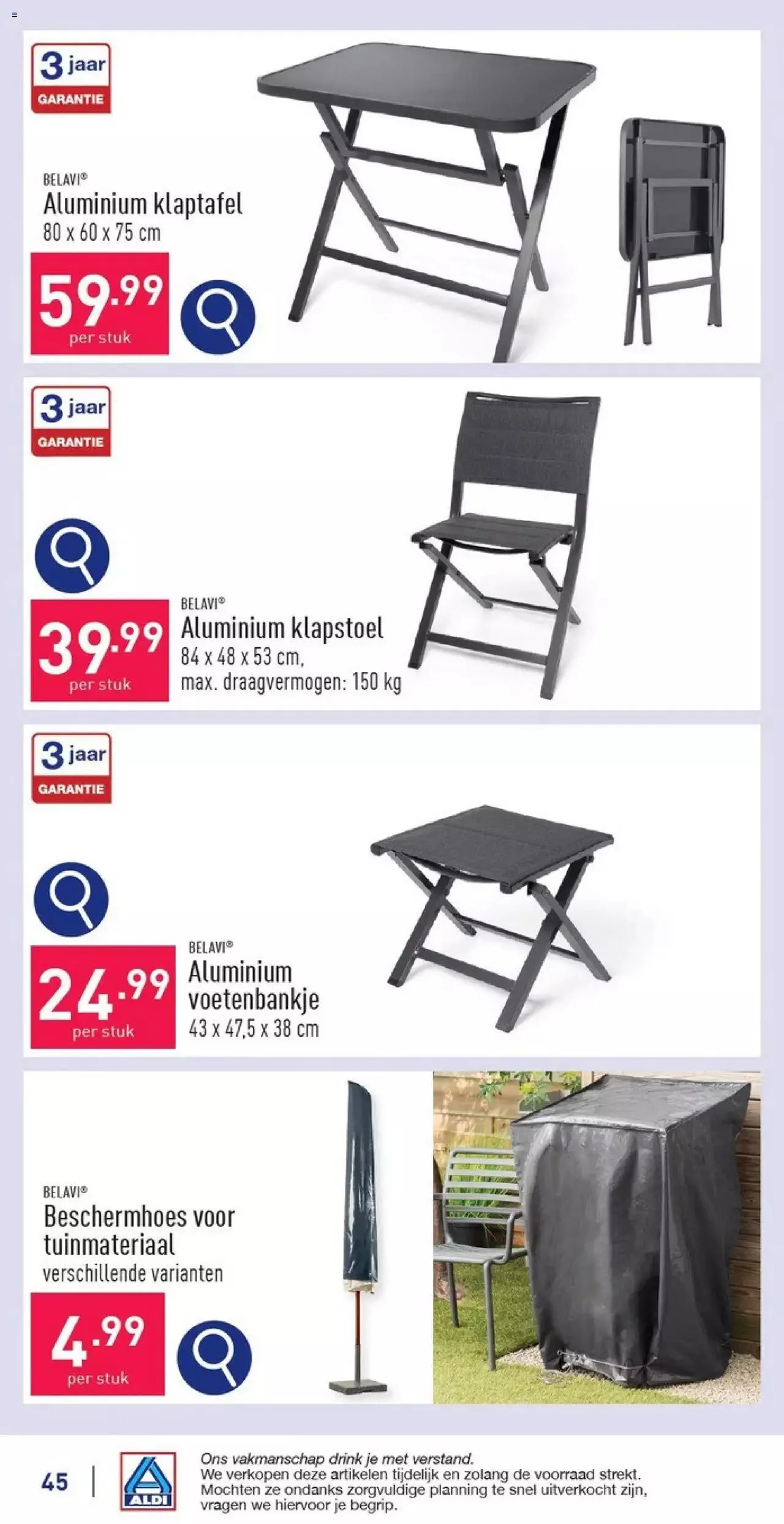 Aldi folder week 15 van 13 april tot 31 december 2024 - folder pagina 45