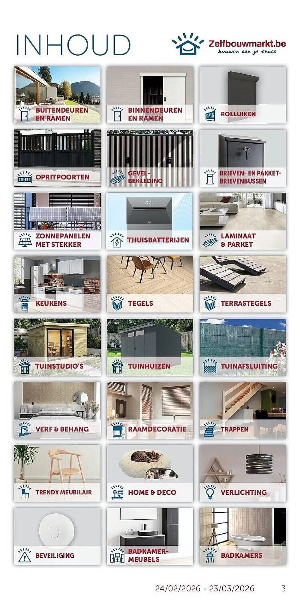 Zelfbouwmarkt folder van 24 februari tot 23 maart 2026 - folder pagina 3