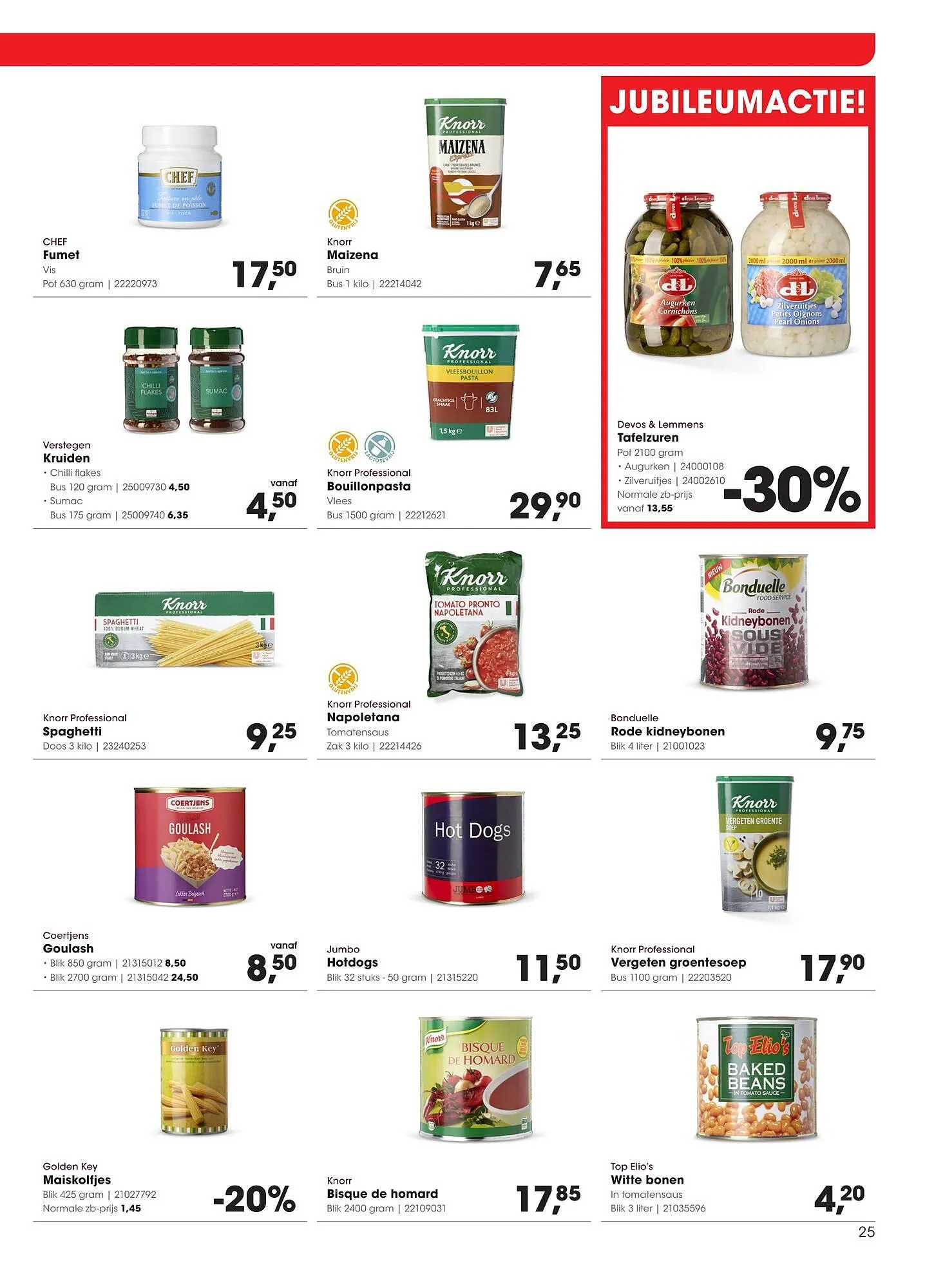 Hanos folder van 17 november tot 30 november 2025 - folder pagina 25