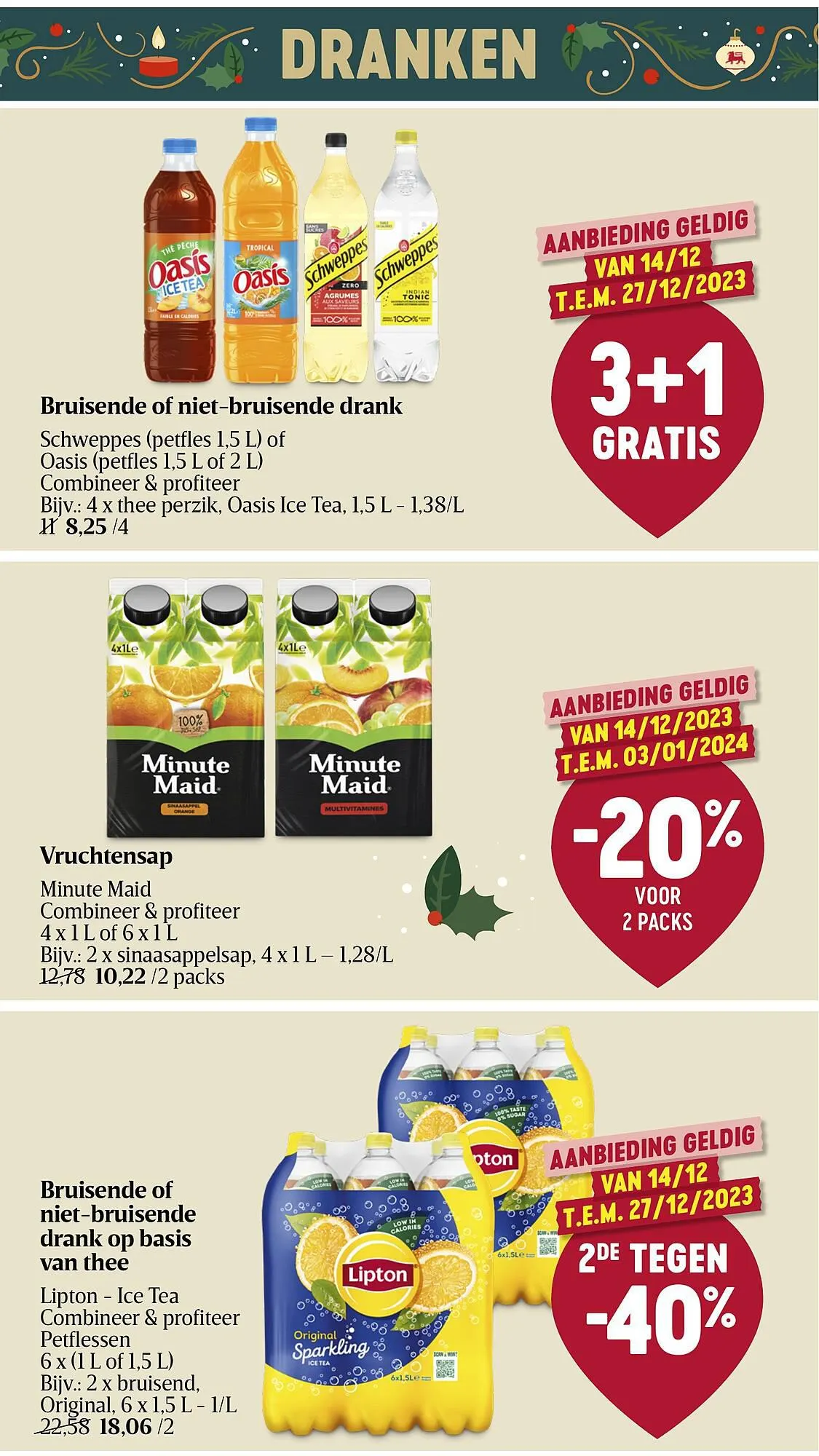 AD Delhaize folder van 14 december tot 20 december 2023 - folder pagina 34
