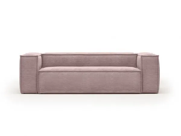 3-zit BLOK - Roze corduroy