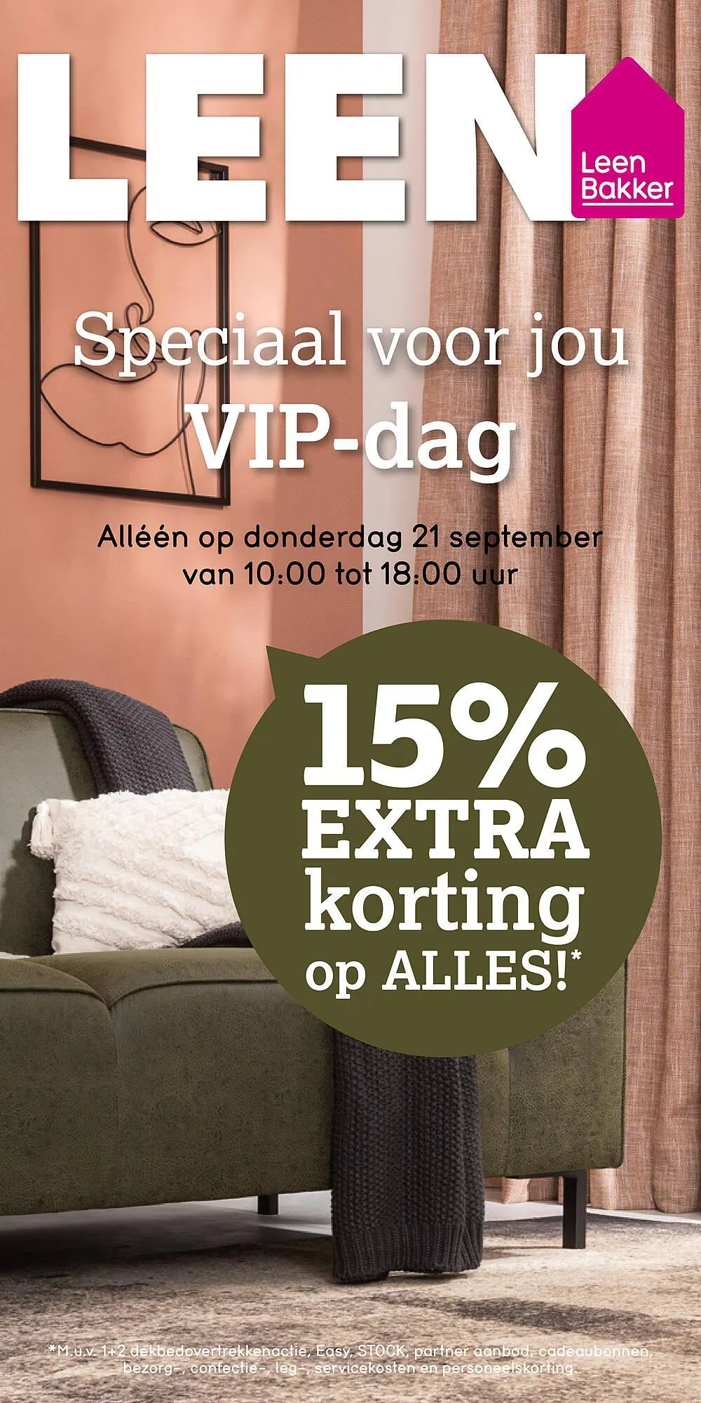 Leen Bakker Folder van 21 september tot 21 september 2023 - folder pagina 1
