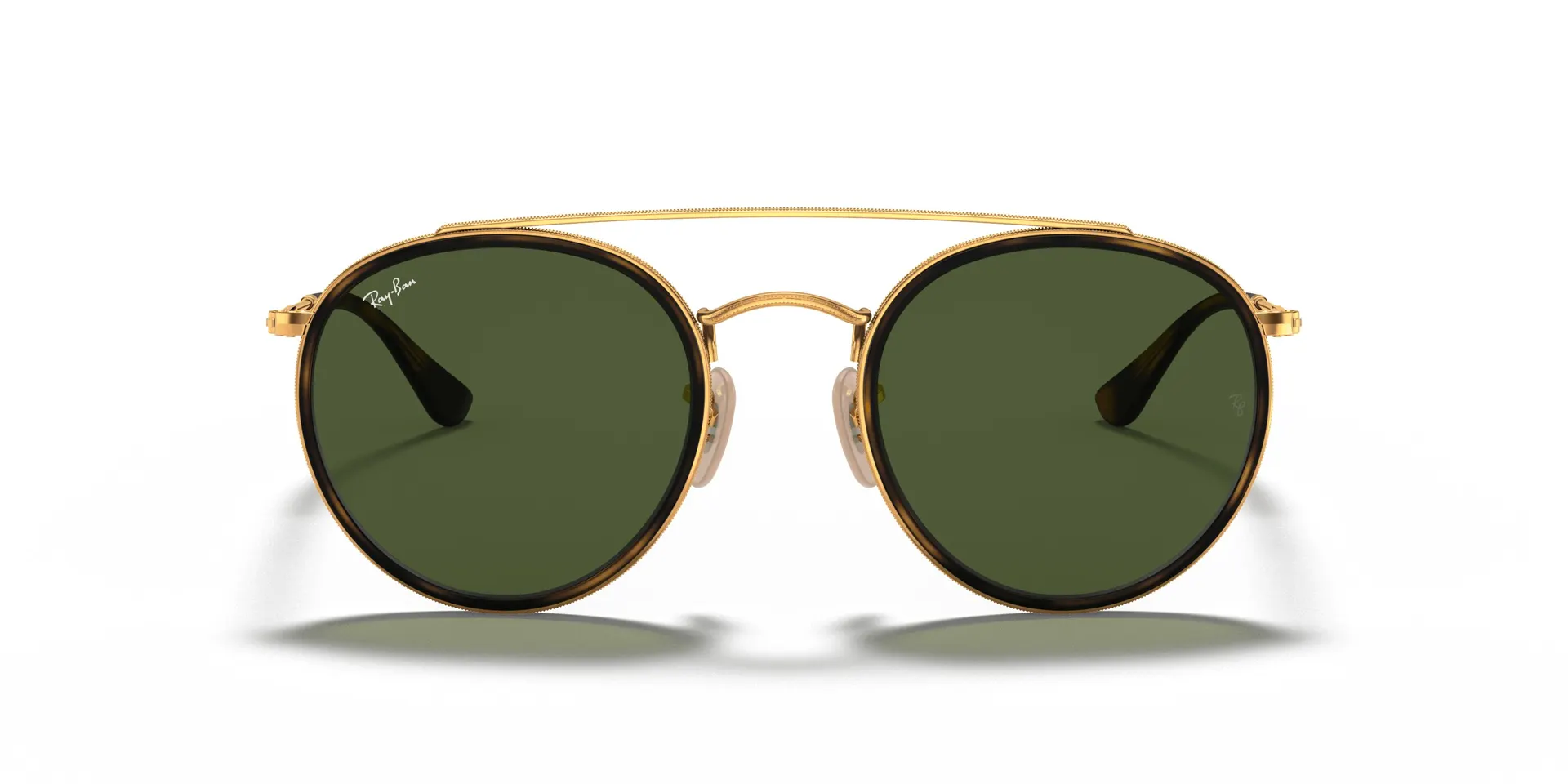 RAY-BAN Round Double Bridge RB3647N 001/3N