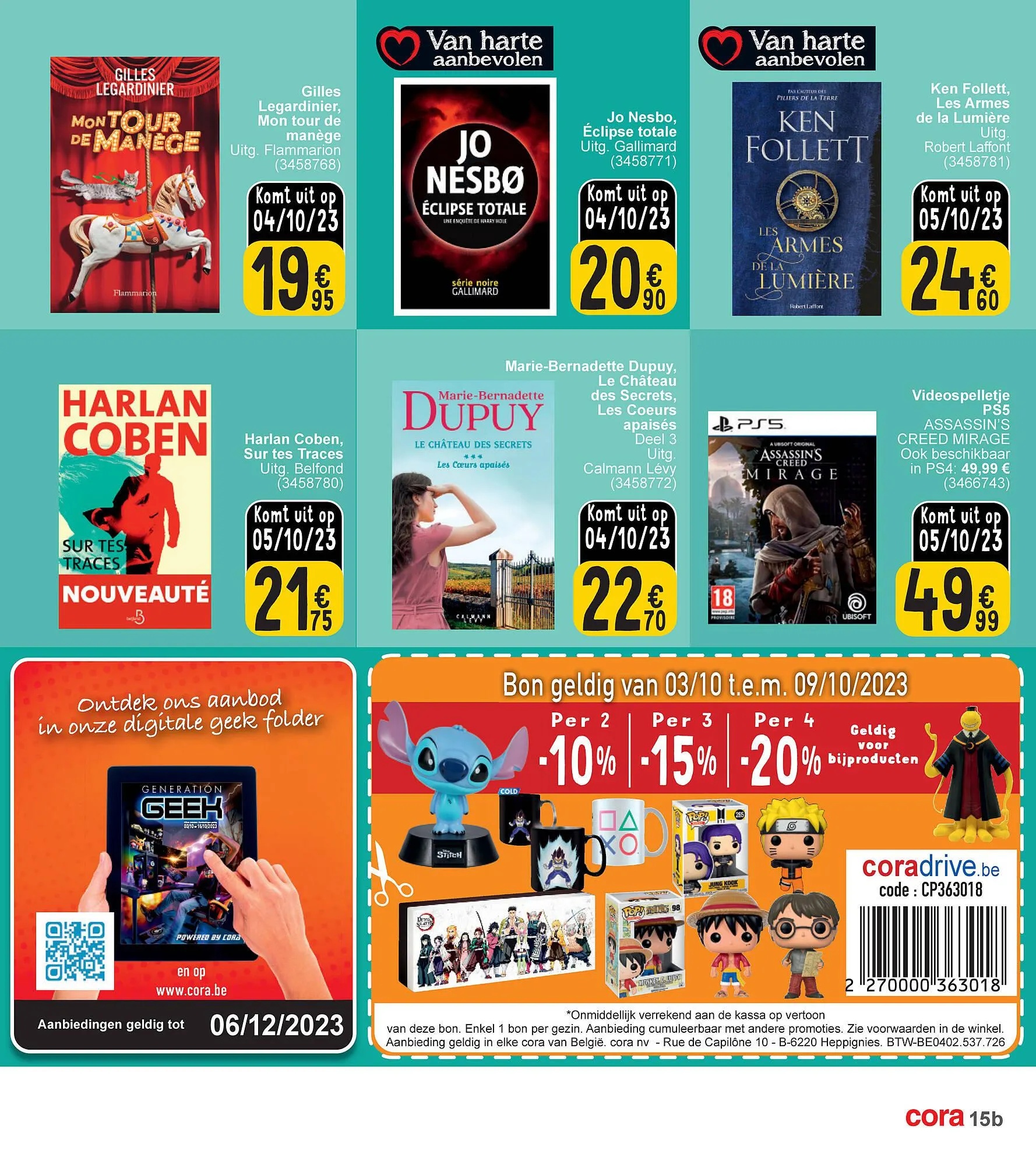 Cora Folder van 26 september tot 2 oktober 2023 - folder pagina 15