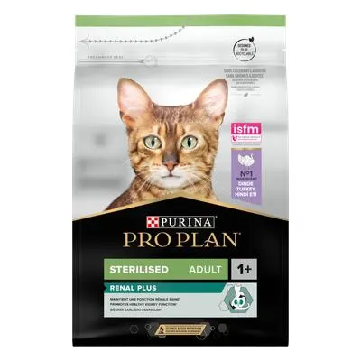 PRO PLAN Sterilised Renal Plus Kalkoen 3kg