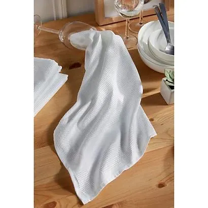 Keukenhanddoeken microvezel 42 x 68 cm 175 g/m² ecru, set van 4