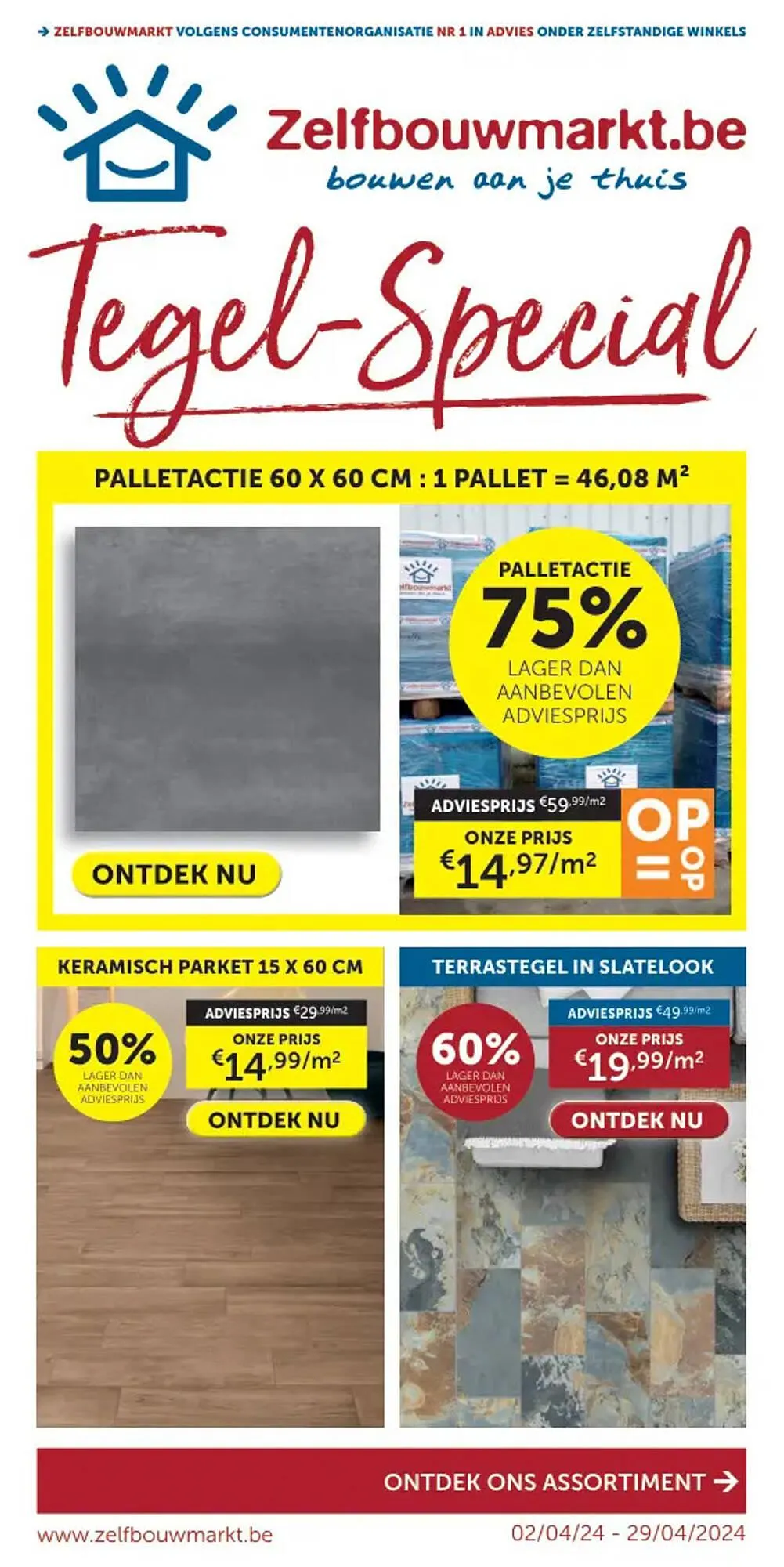 Zelfbouwmarkt folder van 2 april tot 29 april 2024 - folder pagina 