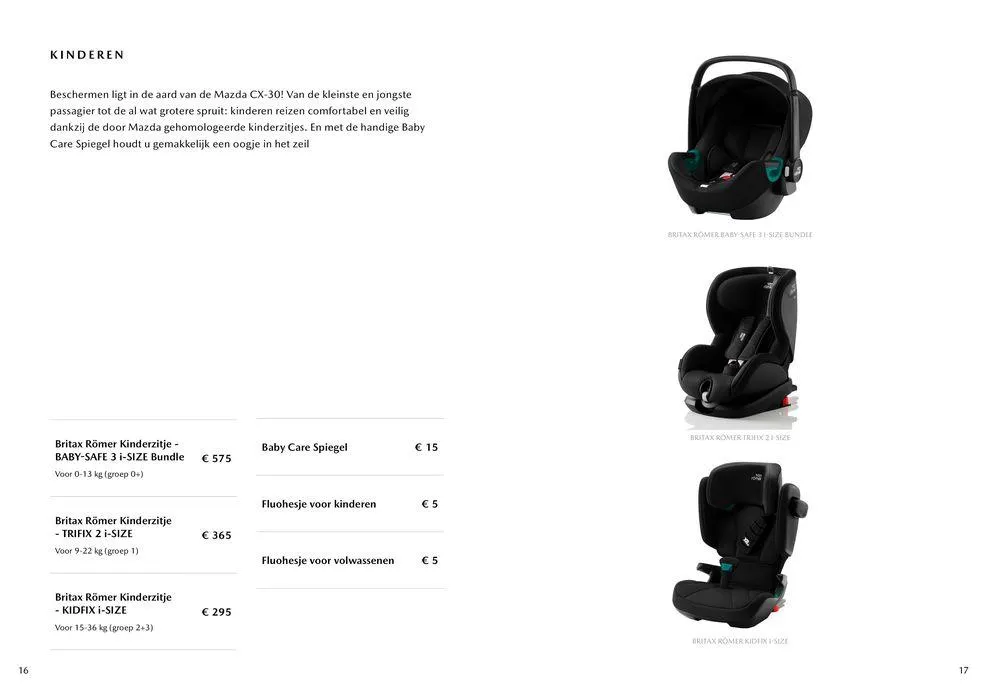 MAZDA CX-30 BROCHURE ACCESSOIRES van 13 oktober tot 13 oktober 2024 - folder pagina 9
