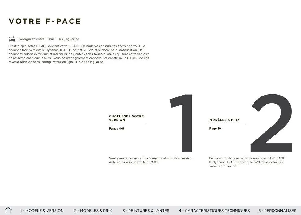 F-PACE van 5 oktober tot 5 oktober 2024 - folder pagina 2