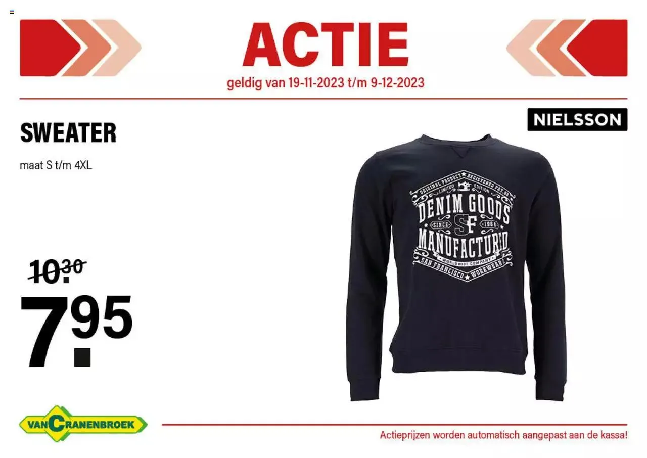 Van Cranenbroek folder / publicité van 9 december tot 31 december 2023 - folder pagina 57